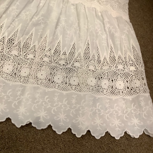 Ulla Johnson White Lace Cotton Blouse - Picture 2 of 11